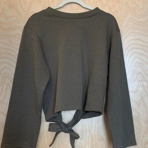 VARLEY SWEATSHIRT WITH TIE ON BACK